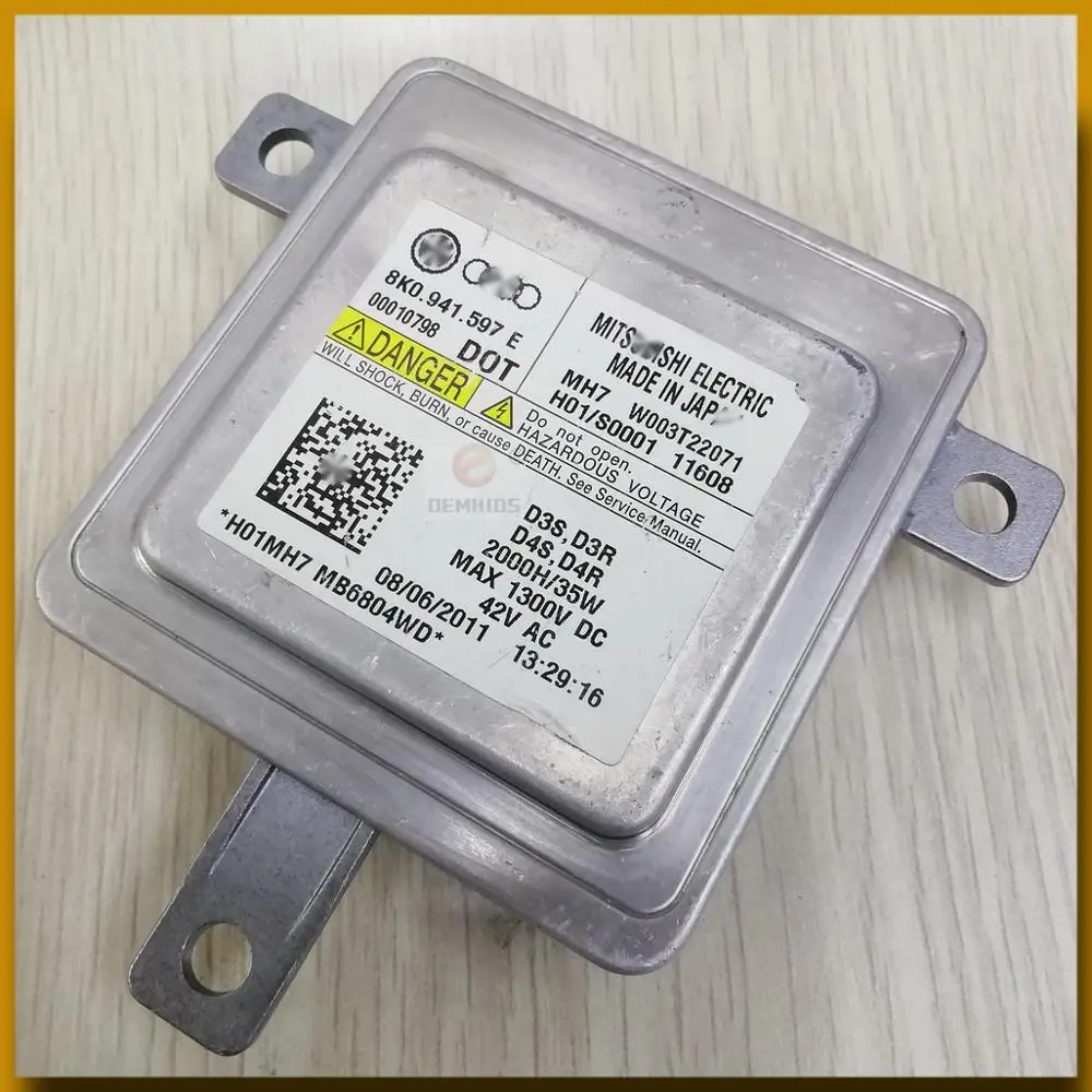1 шт. OEMHIDS б/у D3S ксеноновый балласт 8K0941597E для 911 BK2 BN1 BN2 5G A4L Q3 A1 A3 A5 A6 A7 A8 Q5 S5 Octavia Orebo блок управления - Цвет: Ballast only