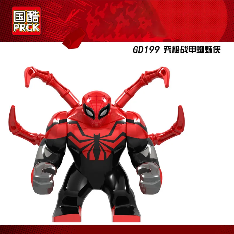 20 шт./лот Супергерои Мстители Железный человек фигурка робота наборы со