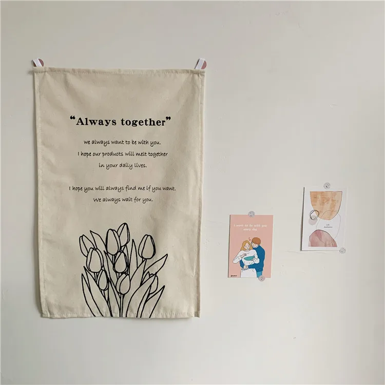 

Тканевый фон для фотосъемки в Корейском стиле с цветами и буквами тюльпанами