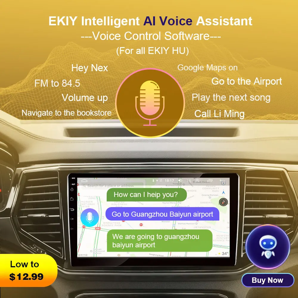 

EKIY Extra Fee for adding AI voice control function, support adding before and after sending out!