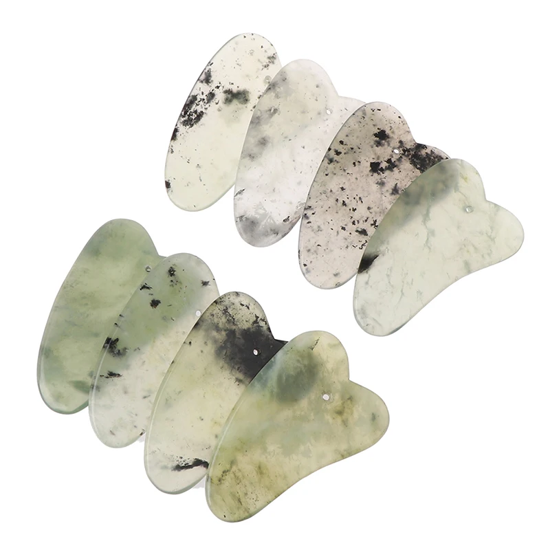 

1pcs Face Massager Plate Board Scraping Skin Plate Board Jade Stone Slimming Face Lifting Massager Eye Face Neck Thin Tools