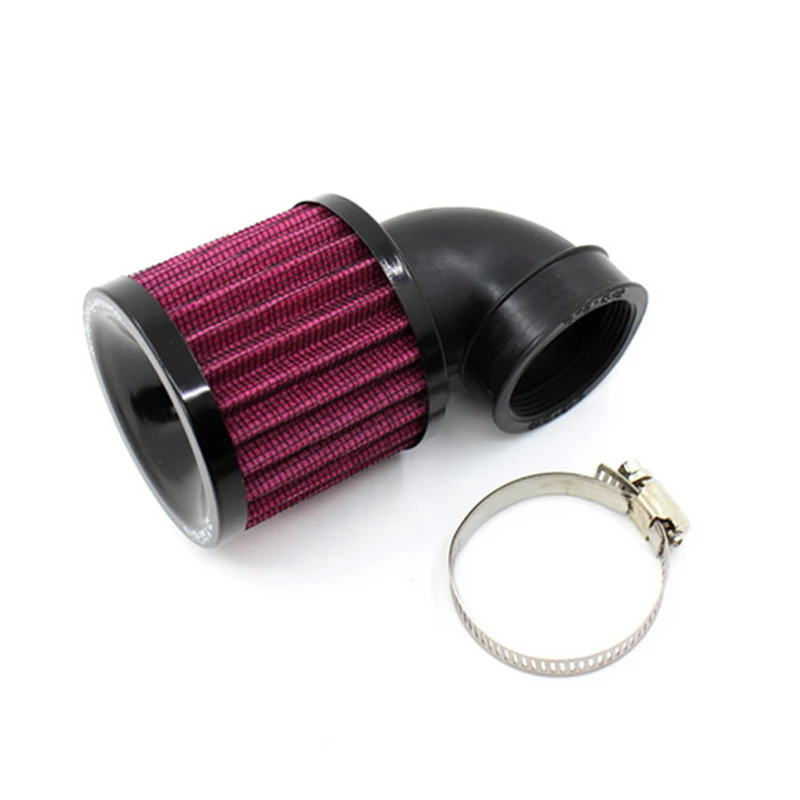 Мотоциклетный модифицированный воздушный фильтр эллиптический изгиб 90 градусов