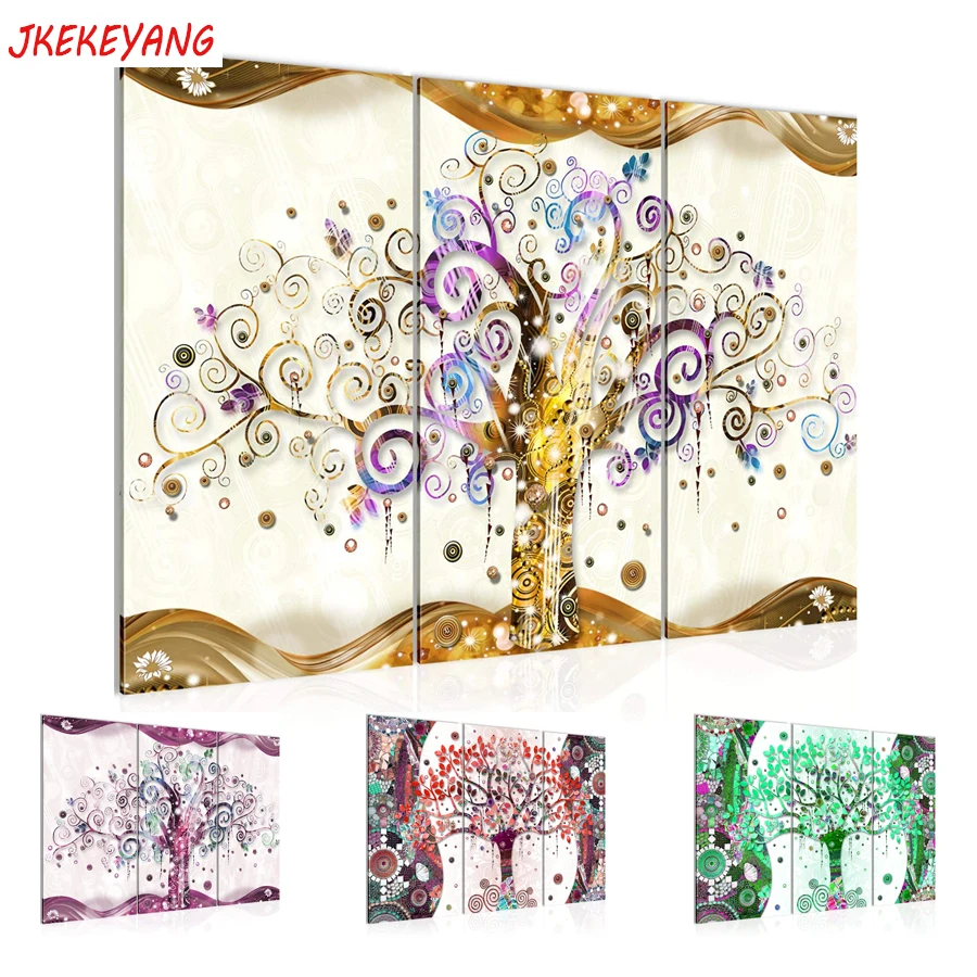 

Large 5D Diy diamond painting Abstract tree Diamond Mosaic Rhinestone Embroidery cross stitch Y3562