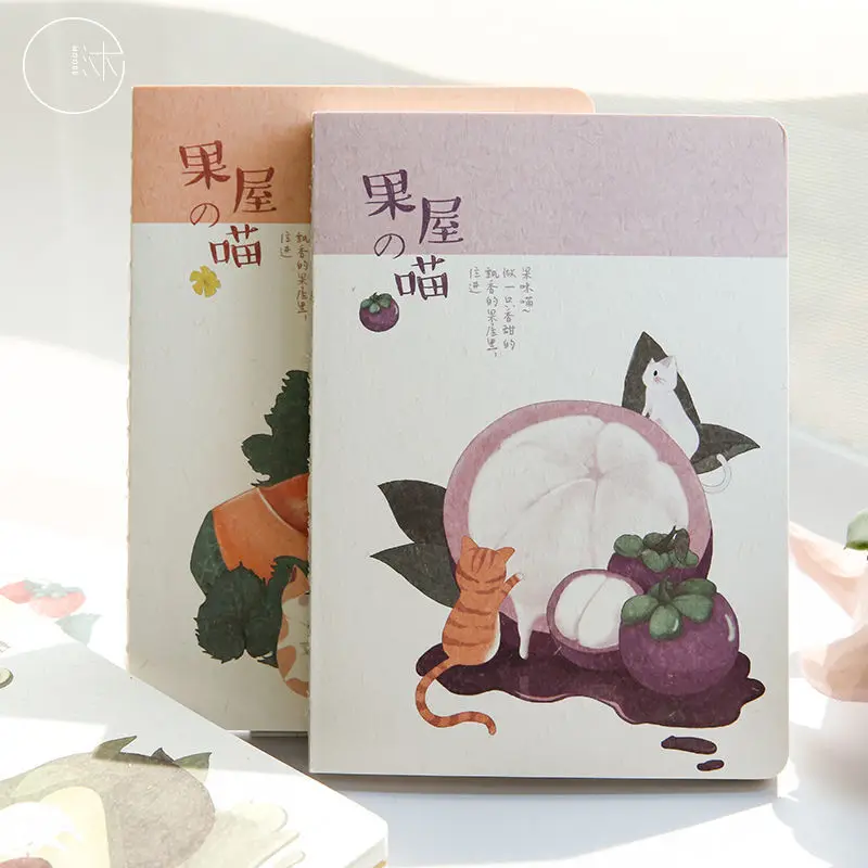 

"Meow Series Handbook" A5 Notepad Kawaii Cute Diary Journal Notebook Stationery Gift