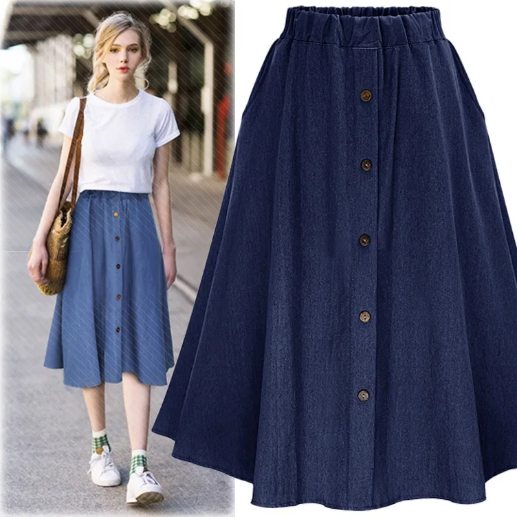 JS149J-Summer, новая джинсовая юбка, женская тонкая юбка с высокой талией от AliExpress RU&CIS NEW