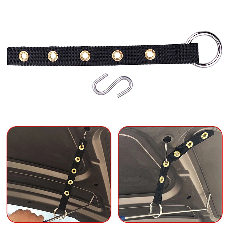 

Car Sag Repair Tool Nylon Belt And S Hook Matching Set Hand Tool