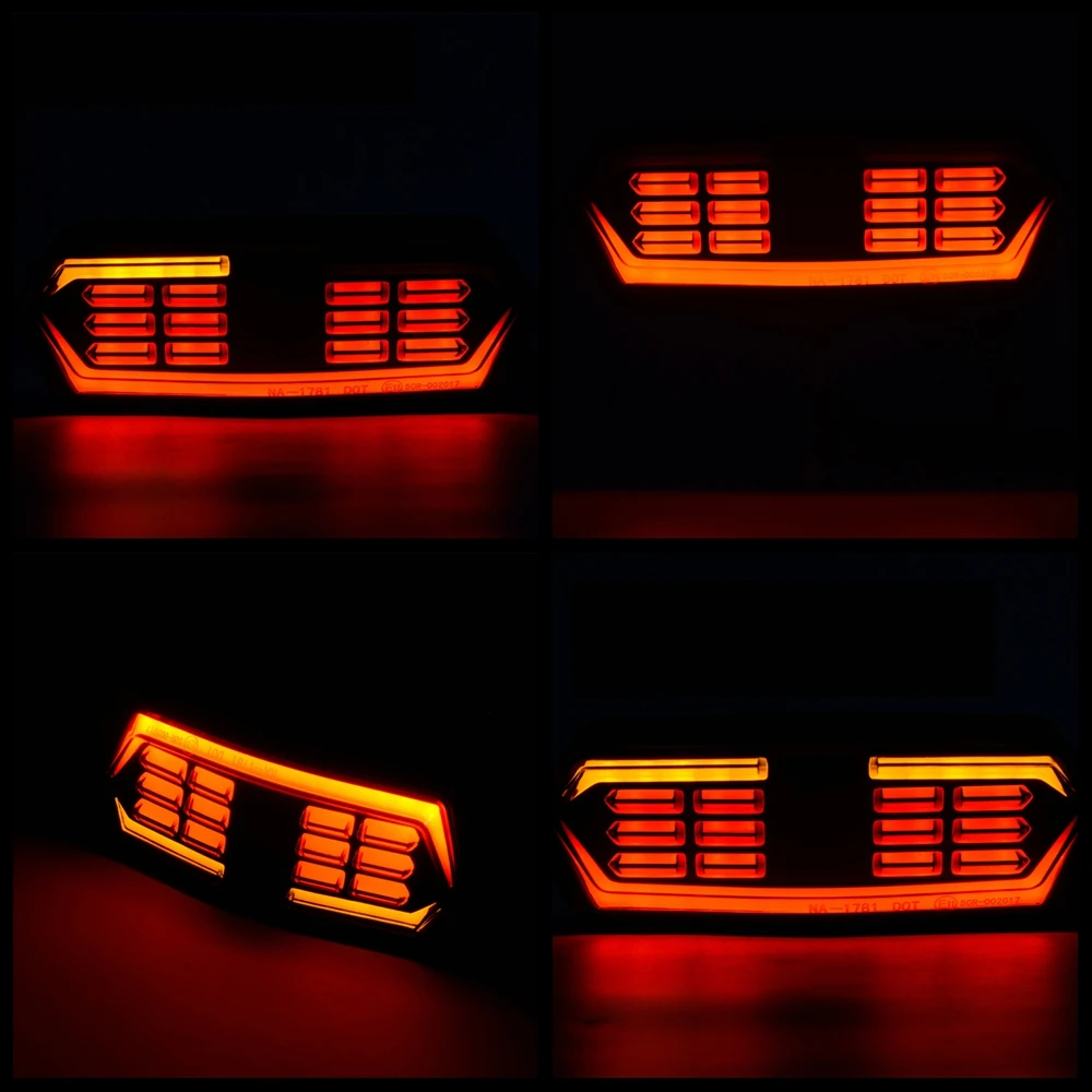 Мотоцикл светодиодный указатель поворота Задний светильник рь для HONDA CTX700N CTX700