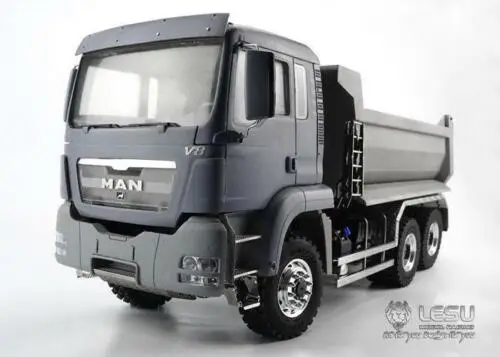 LESU MAN TGS 6*6 гидравлический цилиндр грузовик 1/14 RC модель звук ESC TH02557
