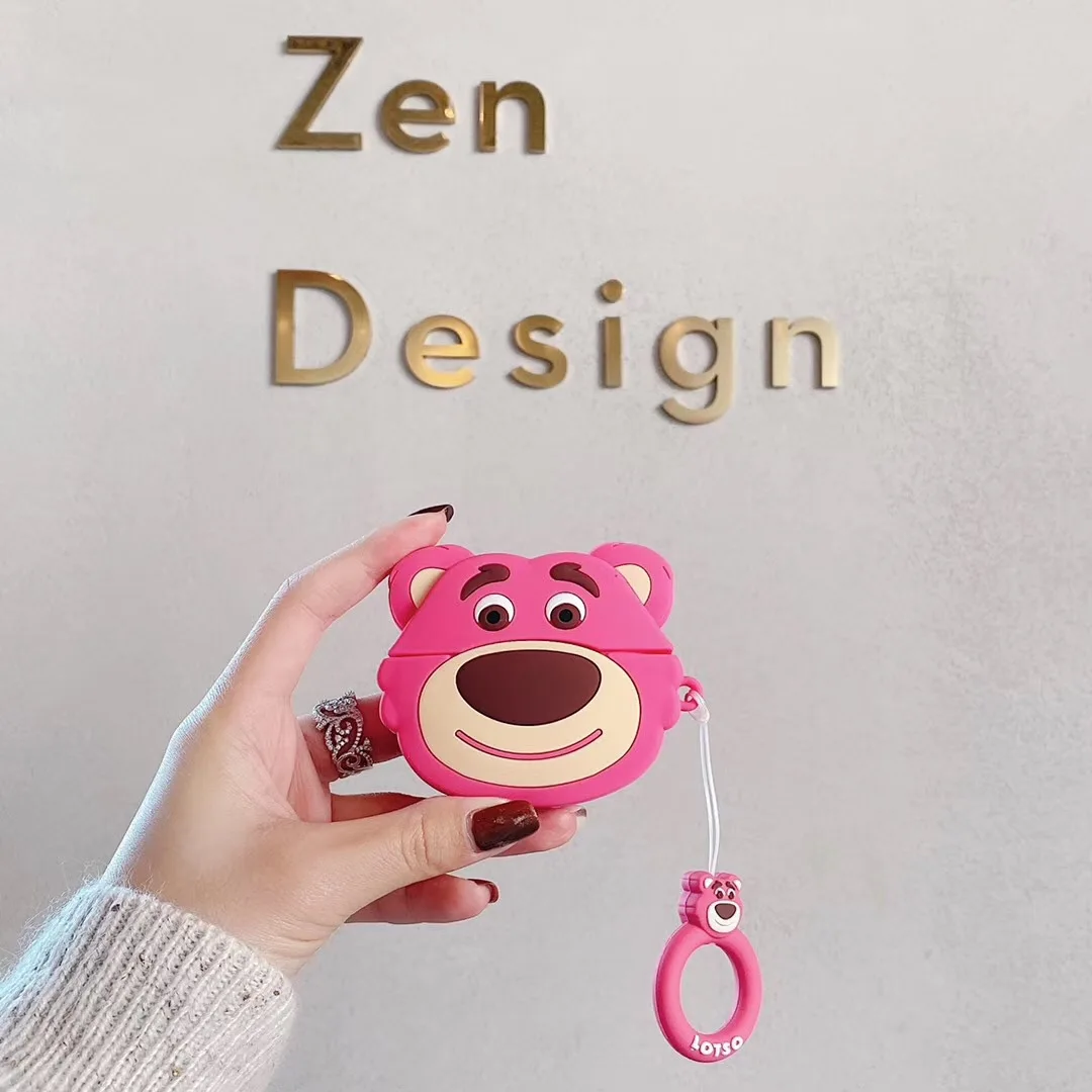 

Soft Silicone Glitter Airpods Cover Wireless Earphone Sliding Camera