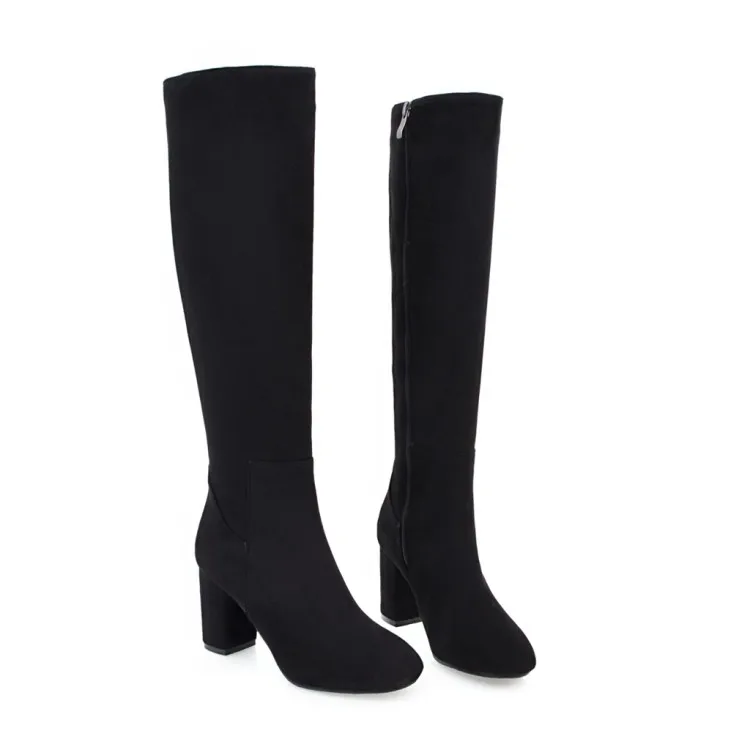 Ботинки больших размеров 9 10 11 -14 женские зимние ботинки женская обувь замшевые на