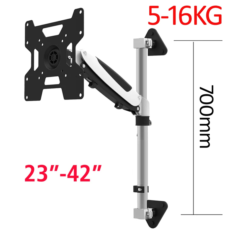 Настенный держатель для ЖК ТВ с газовой пружиной 23 42 дюйма кронштейн поворотного