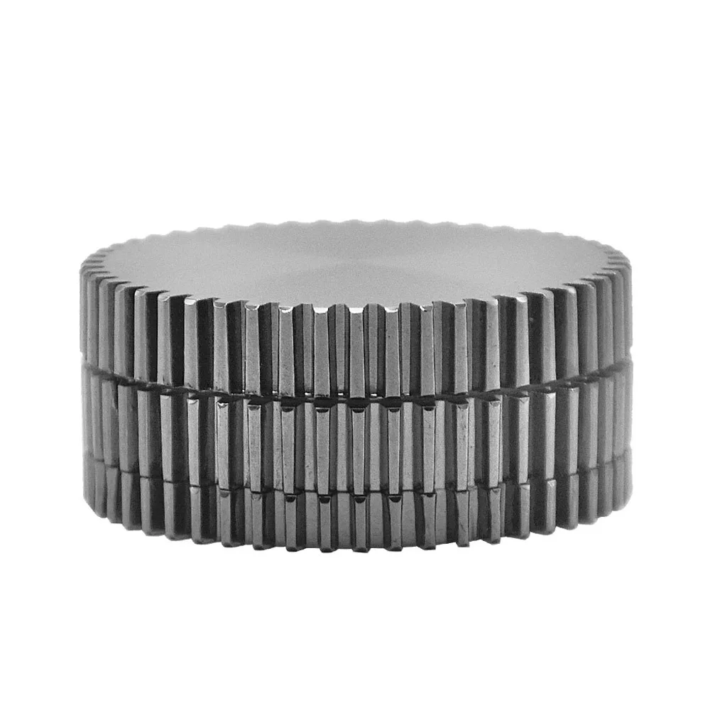 Новая Шестерня Стиль цинковый сплав курительная Мясорубка 56 мм 3 шт МЕТАЛЛ ТАБАК