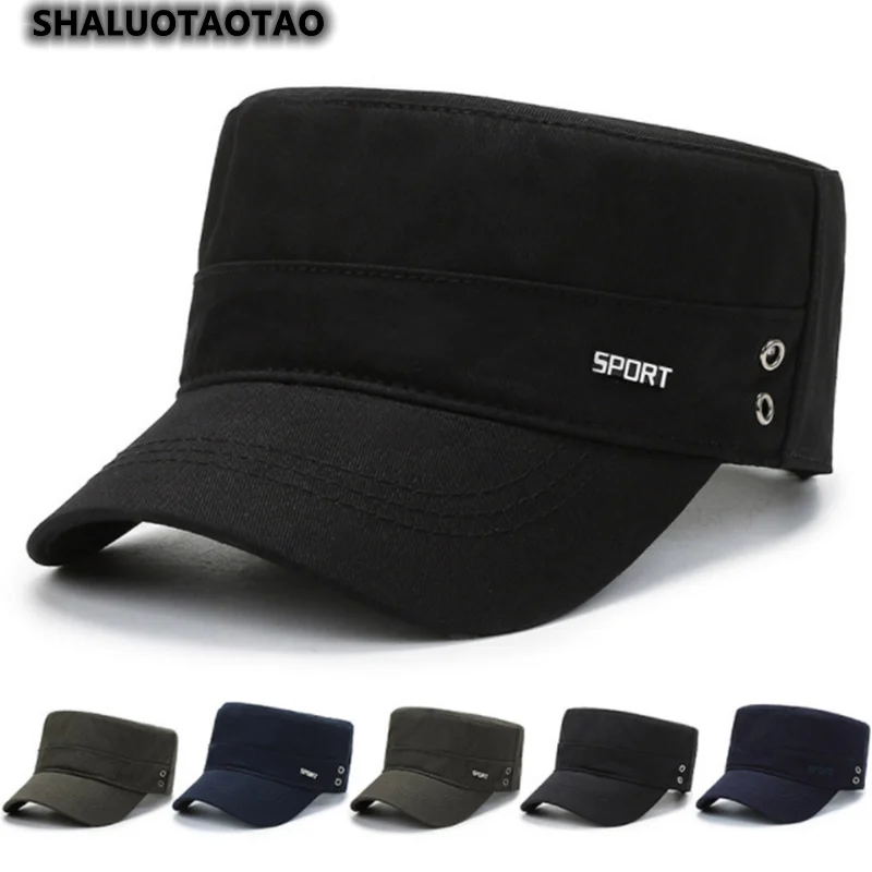 Новинка весна-осень 2022 модная кепка в стиле милитари для активного отдыха и