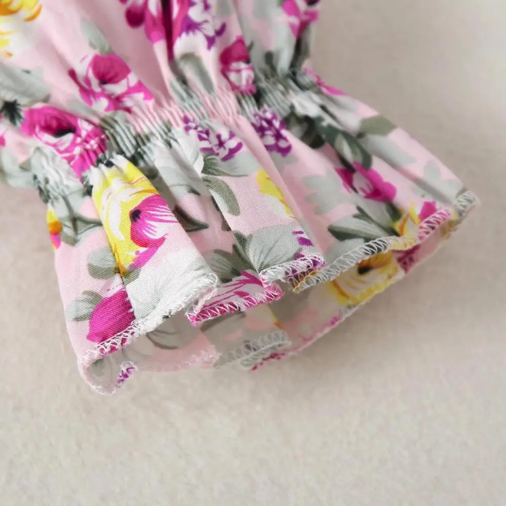 2019 Spring Baby Kids Childrens printing Flower Toddler Classic Leggings girls pants Girls legging 1-6Yrs Bell Bottoms | Мать и ребенок