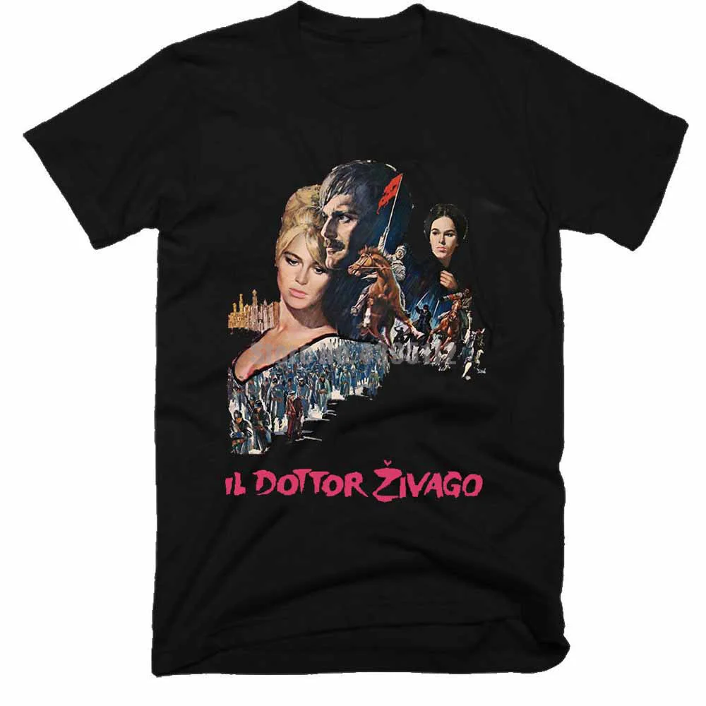 Il Dottor Zivago мужские Забавные футболки Японская уличная одежда футболка