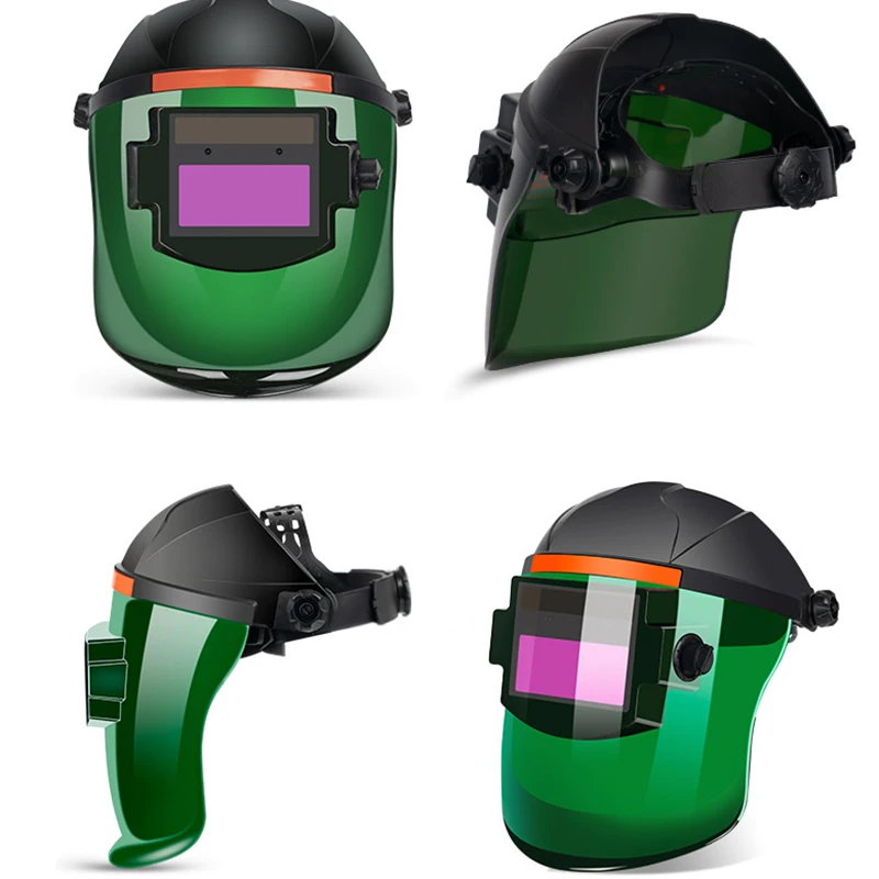 

Сварочная маска с полностью автоматическим затемнением, защитная крышка, Сварочная крышка, аргоновая дуговая сварка, защитное оборудование для крепления на голову