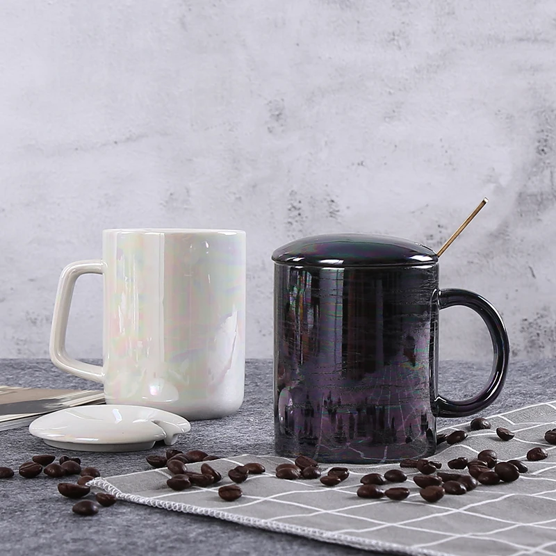 Минималистичная кружка в скандинавском стиле керамическая с градиентом на заказ