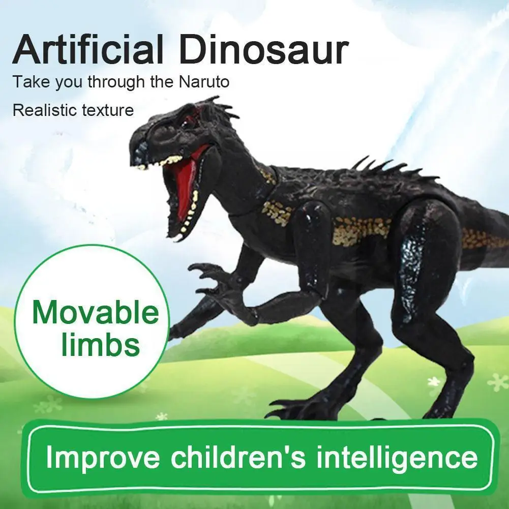 Toy Figures Kids Toys Simulation Dinosaur Animal Model Movable Gift 2-15cm Toy Boy Child Indoraptor Joint Christmas X4f6