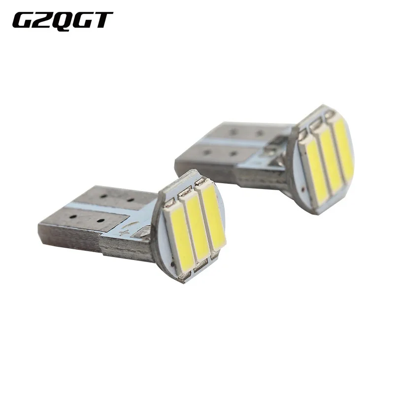 10x Автомобильный Свет T10 3smd 7020 светодиодные лампы для чтения зазор Автомобильные