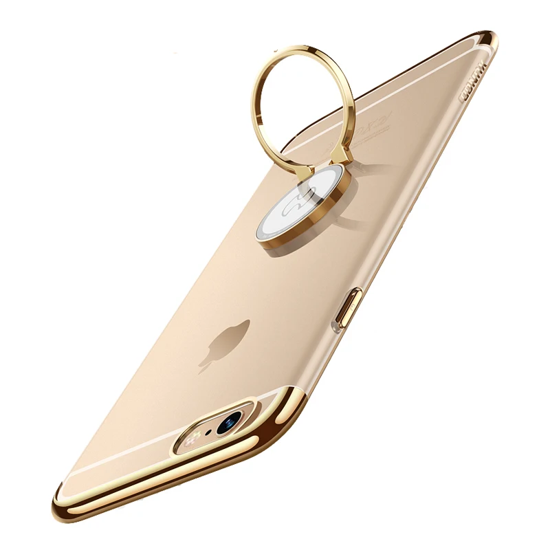 Для iPhone X 7/8 7/8Plus чехол для телефона Xundd Прозрачный жесткий чехол из поликарбоната с изображением защитный чехол-накладка на заднюю панель для iPhone 6 6s чехол Funda с защитой от повреждений и кольцом держателем