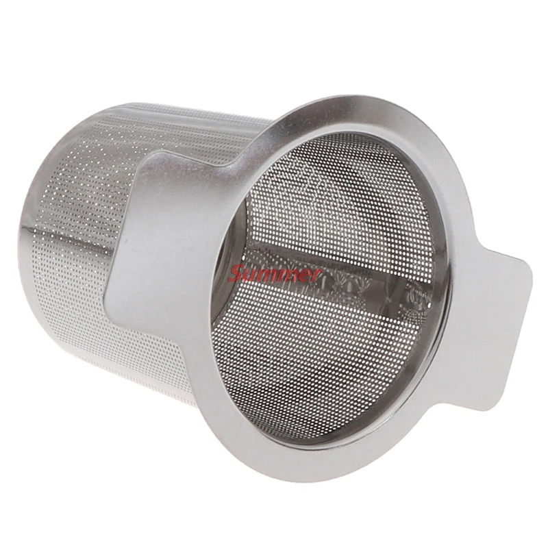 

Kitchen Accessories Hot 10cm*7.5cm 1Pc Stainless Steel Mesh Tea Infuser Metal Cup Strainer Loose Tea Leaf Filter Sieve