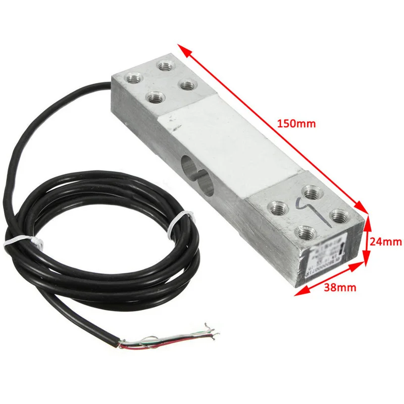 

Weighing Sensor 200kg Electronic Platform Scale Aluminum Alloy Load Cell Weight Sensor Durable High Quality