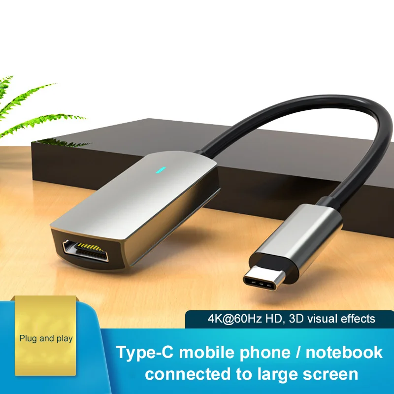 

4K USB адаптер 6 в 1 взаимный обмен данными между компьютером и периферийными устройствами C до USB 3,0, совместимому с HDMI док-станция для MacBook Pro для...