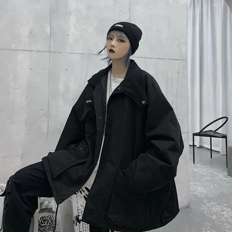 

oversized jacket women Loose plus size all-match baseball uniform Sleeve White Jacket Woman Spring clothes New