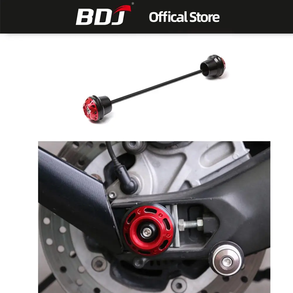 BDJ мотоцикл крушение слайдер ЧПУ задняя вилка слайдеры колеса падение протектор