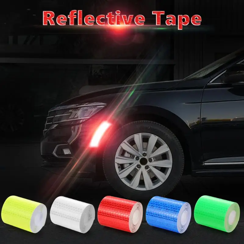 2x118 дюймов Автомобильная отражающая лента классические цвета и простой прочный