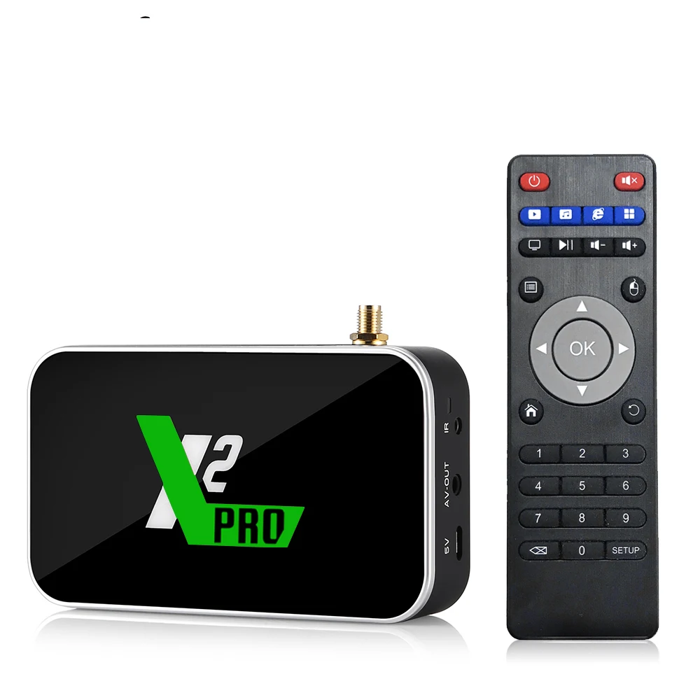 UGOOS X2 PRO 4 Гб DDR4 Оперативная память 32GB Встроенная Смарт Android 9 0 ТВ Box Amlogic S905X2 2 4G/5G WiFi