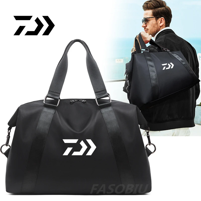 

Men's New Fishing Backpack Shoulder Bag Large Capacity Daiwa Travel Backpack Gym Bag Outdoor Sport Bag Travel Fishing Backpack