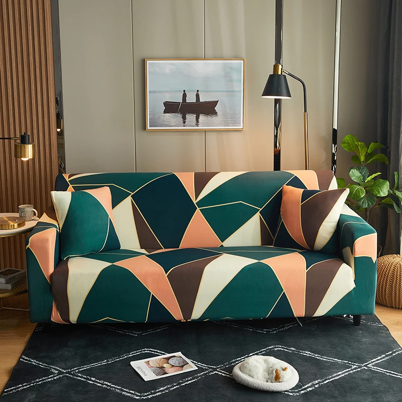

Fashion Geometric Sofa Covers for Living Room Sectional Corner Sofa Cover Elastic Couch Cover L Shape Sofa Slipcover Home Decor