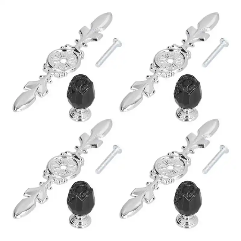 

Ручки для шкафов, современные ручки с кристаллами для шкафов с выдвижными ящиками