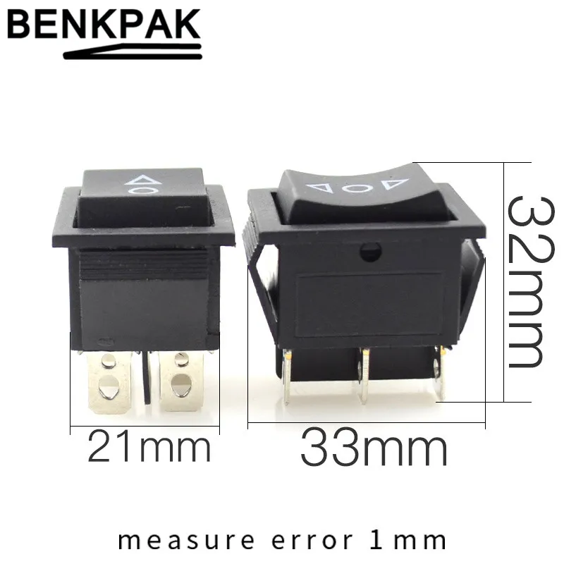 6-контактный мгновенный кулисный переключатель двухсторонний пружинный возврат
