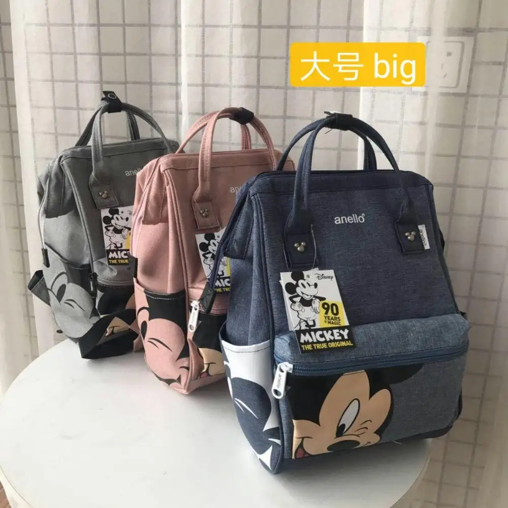 Disney Mickey mouse backpack multi-function large capacity diaper bag waterproof men women shoulder Travel | Багаж и сумки
