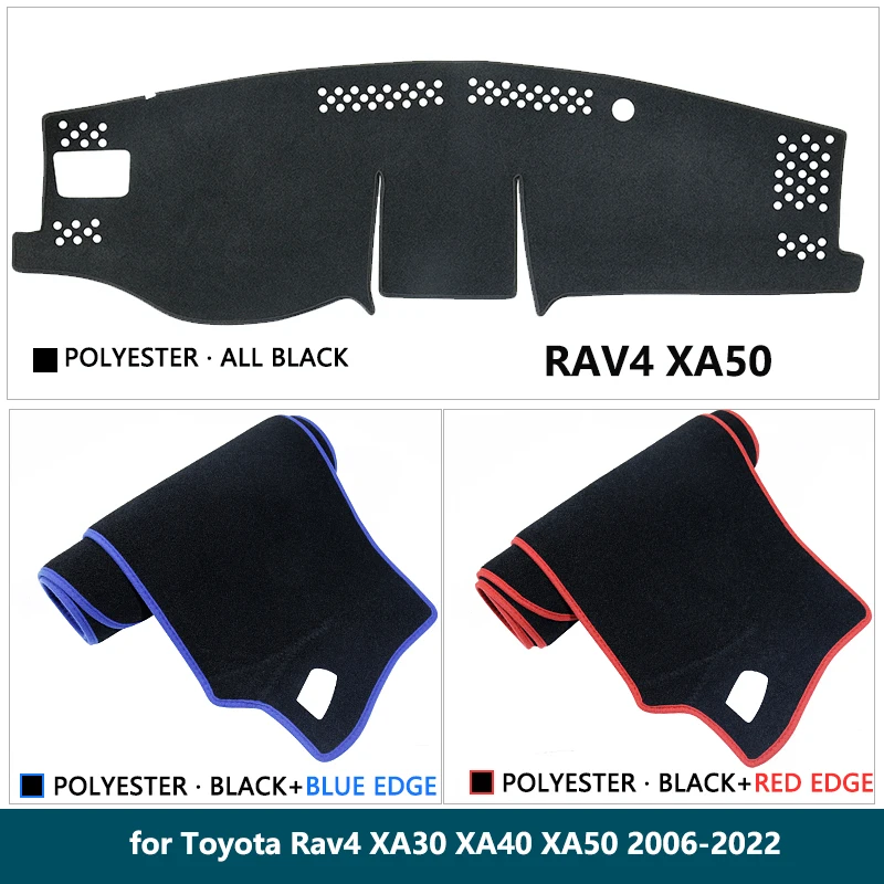 Коврик для приборной панели Toyota Rav4 XA30 XA40 XA50 2006 ~ 2022 RAV 4 30 40 50