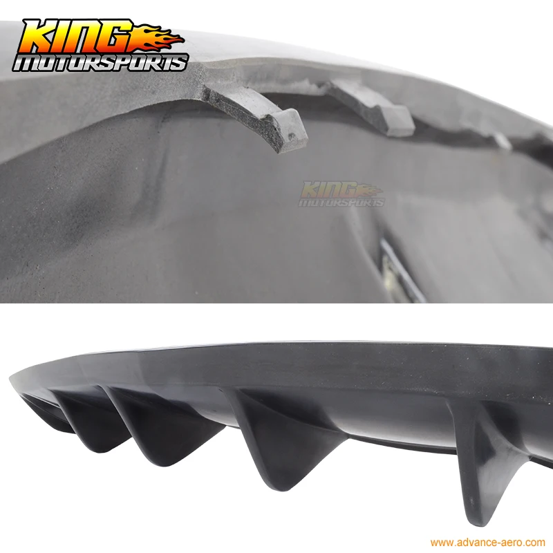 Подходит для 2010-2013 2012 Chevy Camaro OE Shark Fin диффузор губа на задний бампер-полиуретан
