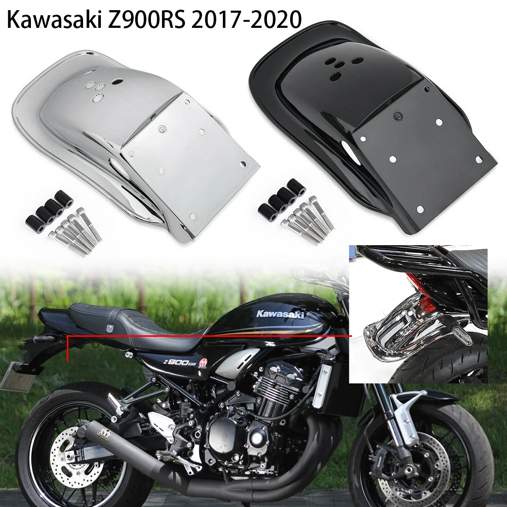 

Motorcycle Rear Tire Hugger Fender Mudguard Splash Guard For Kawasaki Z900 RS Cafe 2017 2018 2019 2020 Z900RS Accessories Black