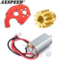axspeed rc car brushed motormetal motor plate11t motor gear kit for 124 axial scx24 90081 axi00001 axi00002 motor parts