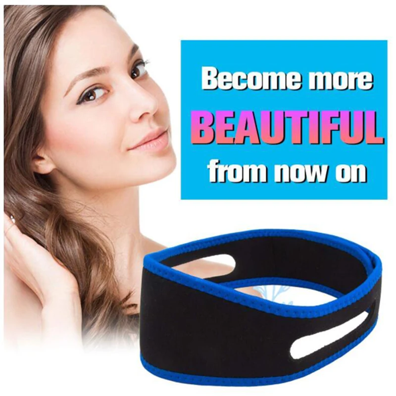 

1PC Women V Line Face Lifting Mask Anti Wrinkle Double Chin Reducer Chin Up Slimming Strap Fixed Belt Face Lift Devices