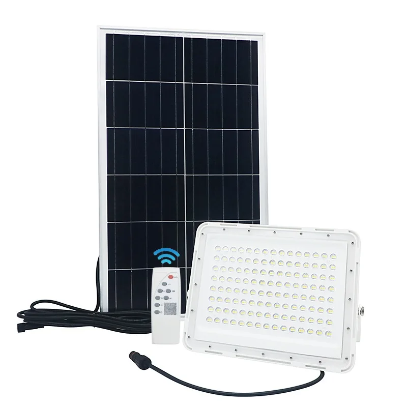SZYOUMY Led солнечный светильник прожектор светильник 60 Вт 120W 200W Солнечная Floodl светильник на открытом воздухе Водонепроницаемый светильник Сенсор с пультом дистанционного управления Управление