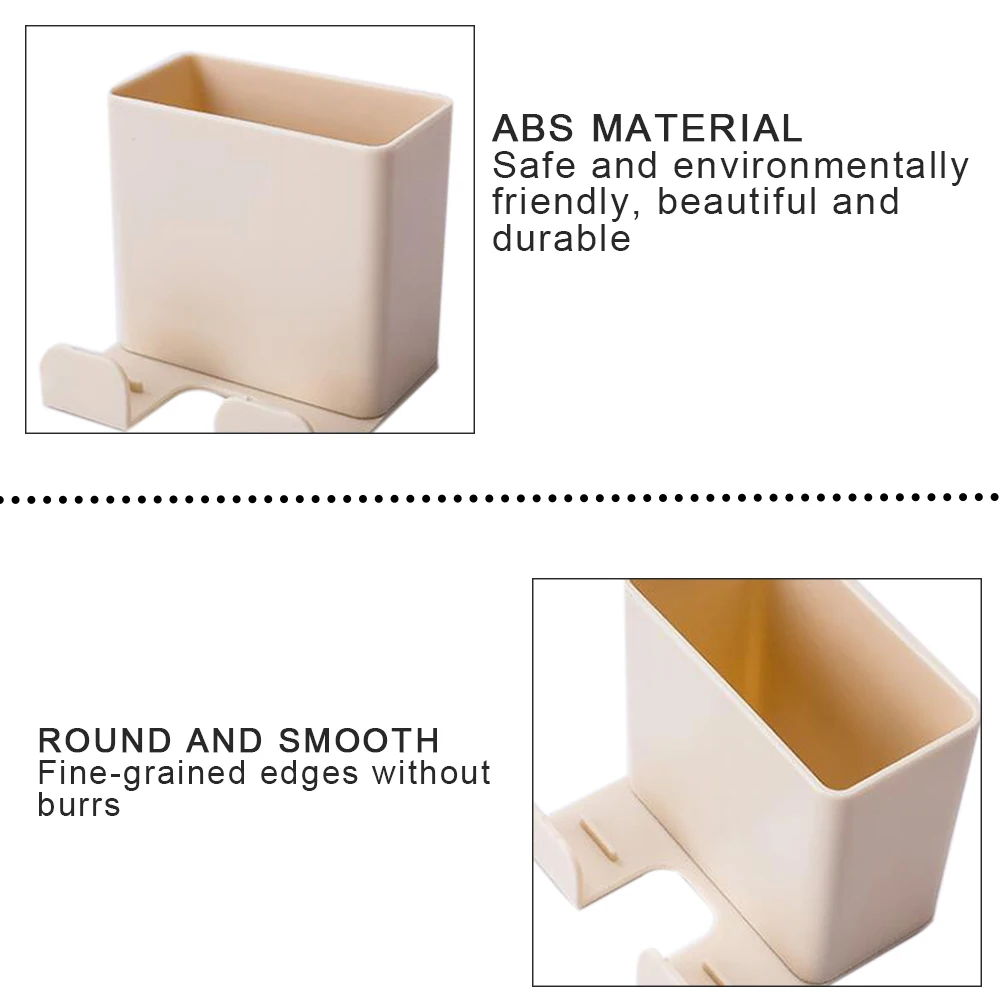 

Wall Mounted Organizer Storage Box Remote Control Storage Organizer Box Phone Charging Racks Multifunction Holder