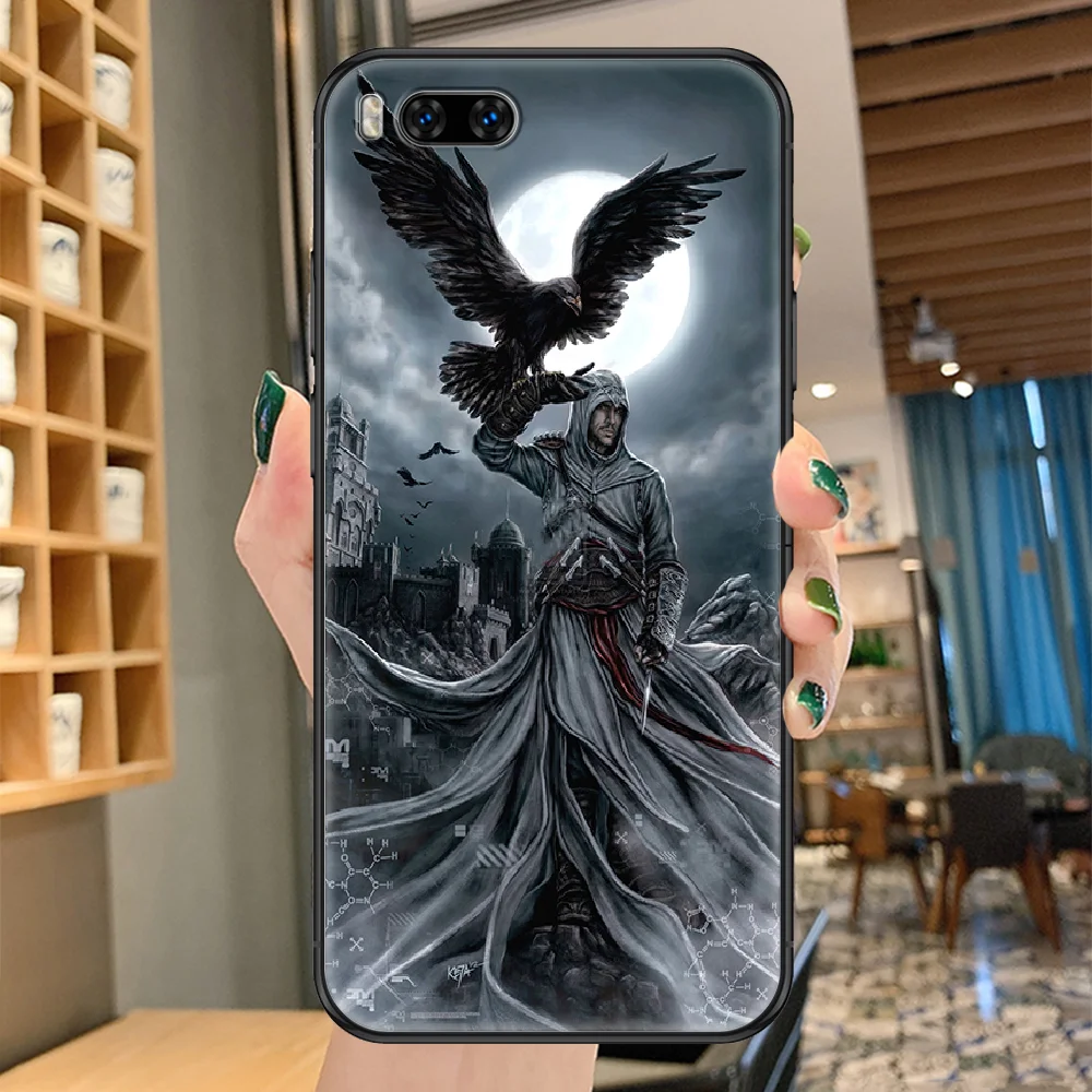 

Assassin Game Creed Phone case For Xiaomi Mi Max Note 3 A2 A3 8 9 9T 10 Lite Pro Ultra black 3D coque painting bumper soft cover