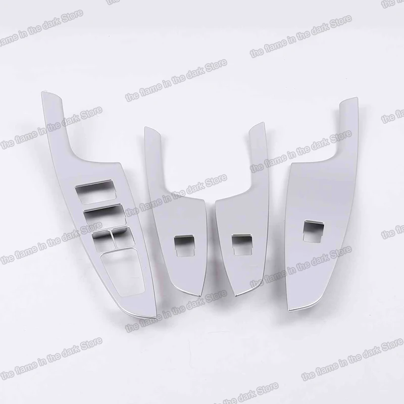 

Lsrtw2017 Abs Stainless Steel Car Window Control Panel Cover Trims for Hyundai Tucson 2015 2016 2017 2018 Accessories Chrome