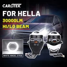 Bi Led объектив Optima 3 дюйма с Hella 3r G5 мини светодиодная лампа светильник Тора для авто ледяная лампа белые глаза ангела Универсальная автомобильная Настройка