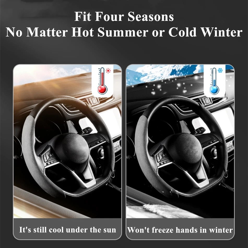 Легко устанавливаемый замшевый чехол на руль из алькантары для Tesla Model 3 модель Y S