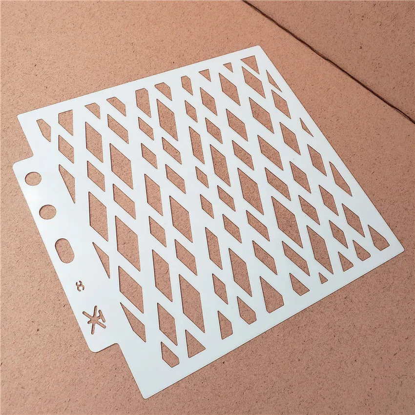 

Сетчатые трафареты для украшения торта, пластиковые, 14,1*13