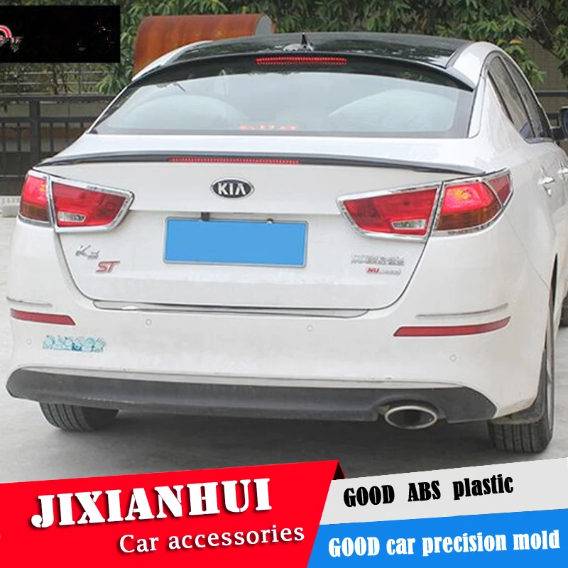 Спойлер Optima 2014-2015 Kia K5 спойлер DLEYW из АБС-пластика цвет заднего крыла автомобиля