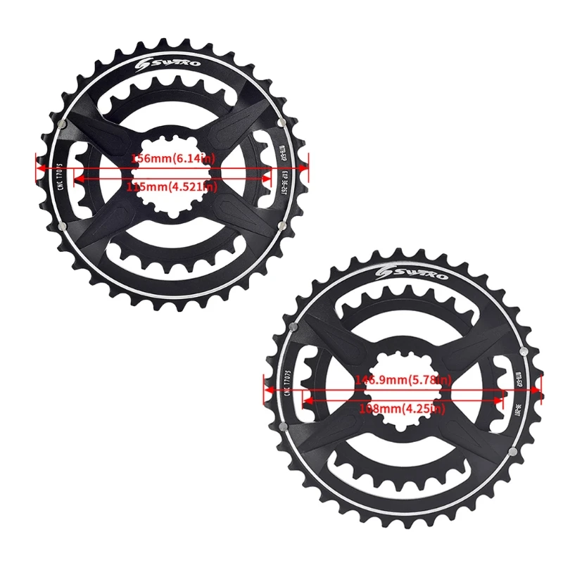 

H8WC GXP горный велосипед двойная цепь, корона для SRAM XO1 X1 GX XO X9